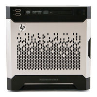 HP ProLiant MicroServer Gen8 Guía De Usuario