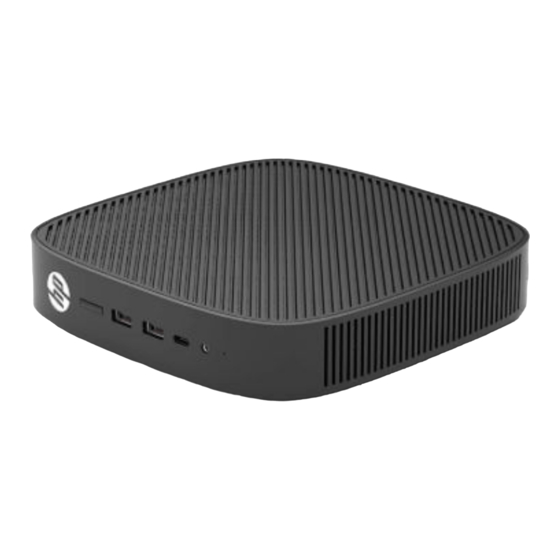 HP Thin Client Guia Del Usuario