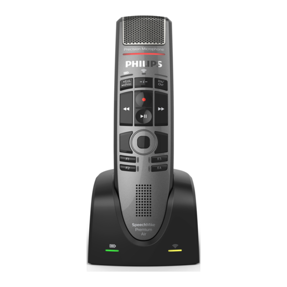 Philips SpeechMike Premium Air SMP4000 Manual Del Usuario