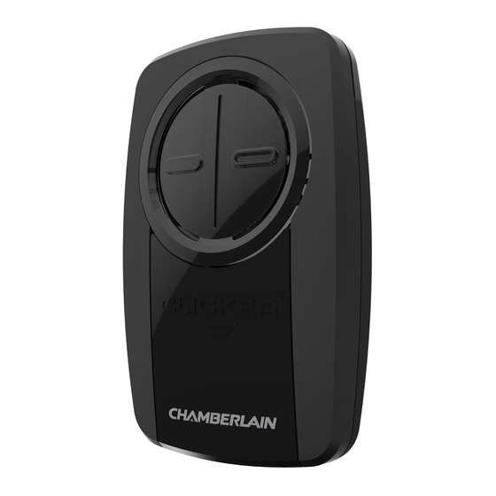 Chamberlain KLIK3U Manual De Instrucciones