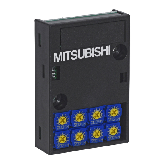 Mitsubishi Electric FX3G Serie Manuales