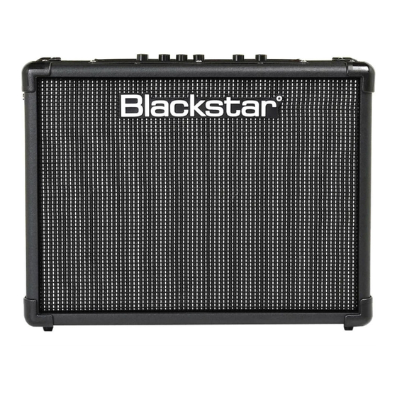 Blackstar Amplification CORE STEREO 10 V2 Manual Del Usuario