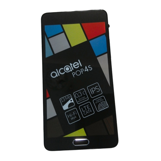 Alcatel POP4S Manual Del Usuario