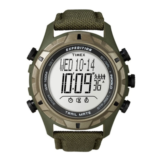 Timex W263 Manual De Instrucciones