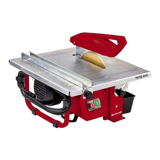 EINHELL TC-TC 618 Manual De Instrucciones