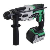 HIKOKI DH 18DSL Instrucciones De Manejo