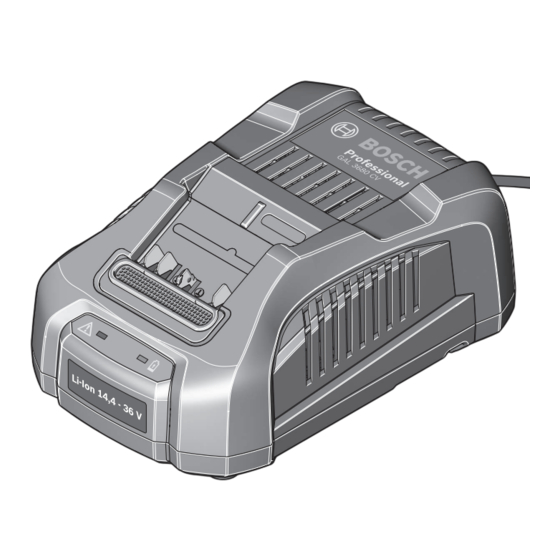 Bosch GAL 3680 CV Professional Manual Original