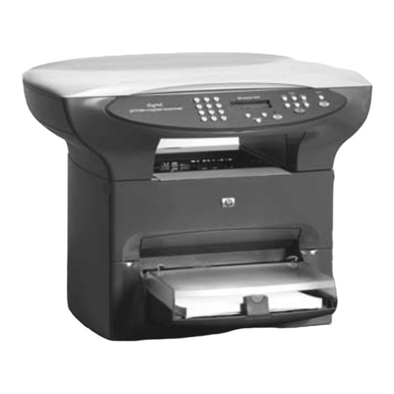 HP LaserJet 3300mfp Manual Del Usuario