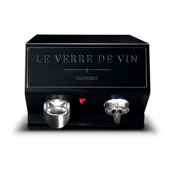 BERMAR Le Verre de Vin + Compact Manuales