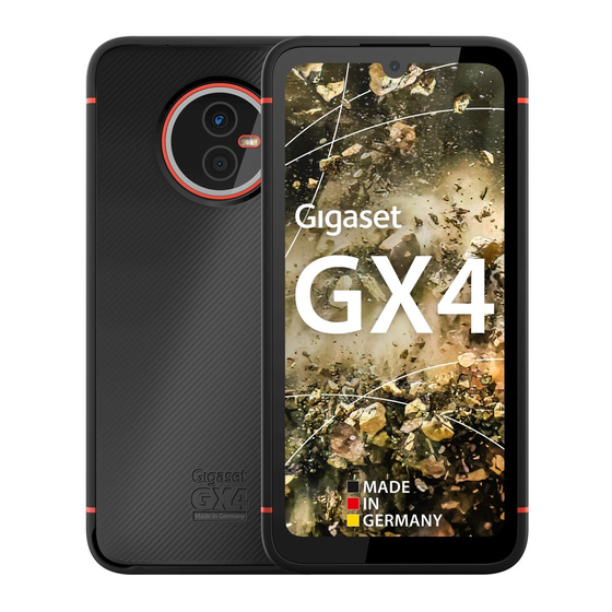 Gigaset GX4 Manuales