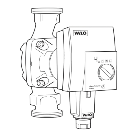 Wilo Yonos PICO Instrucciones De Instalación Y Funcionamiento