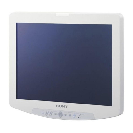 Sony LMD-2140MD Manual De Instrucciones