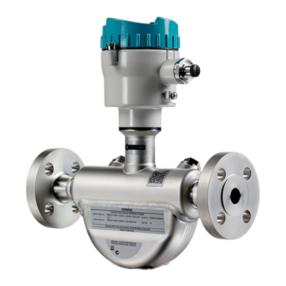 Siemens SITRANS FCS400 Guia De Inicio Rapido