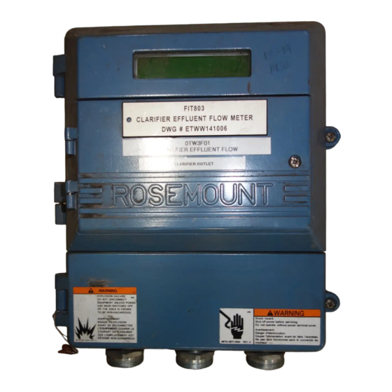 Emerson Rosemount 8712C Guía Para Instalación Rápida