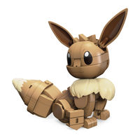 Mega POKEMON BUILD & SHOW EEVEE Manual De Instrucciones