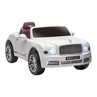 HOMCOM BENTLEY MULSANNE Instrucciones De Ensamblaje