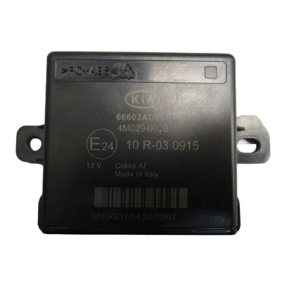 Kia 66603ADE00 Manuales