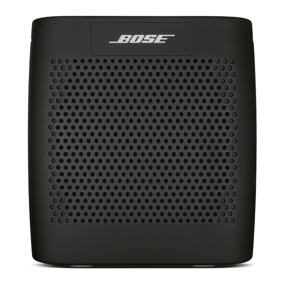 Bose SoundLink Color Guia Del Usuario