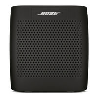 Bose SoundLink Color Manual Del Usuario