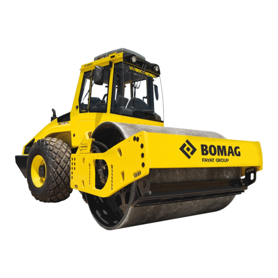 Bomag BW 213 DH-4 Instrucciones De Servicio Y Mantenimiento