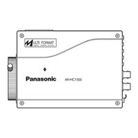 Panasonic AK-HC1500G Instrucciones De Operación
