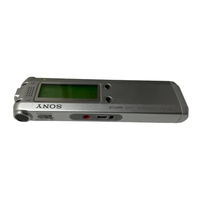 Sony ICD-SX78 Guia De Inicio Rapido