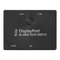 Nedis CSWI3702BK - Conmutador DisplayPort de 2 puertos. Manual bidireccional