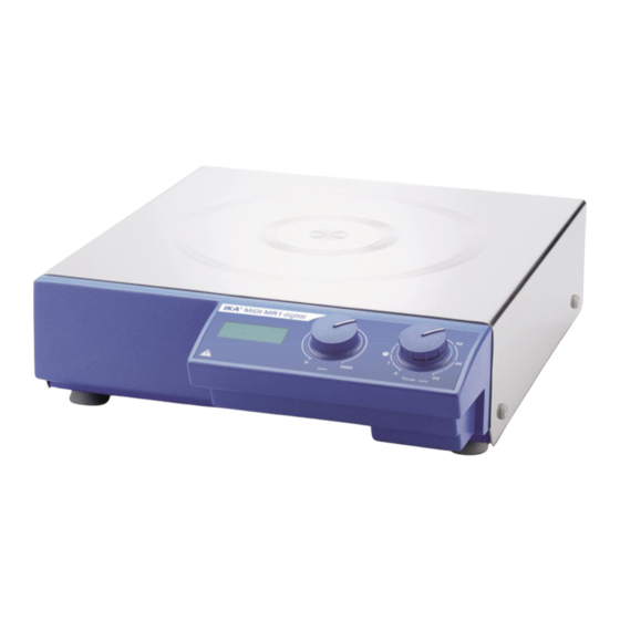 IKA MIDI MR 1 digital Instrucciones De Manejo