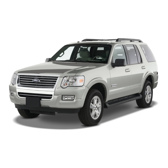 Ford Explorer 2008 Manuales