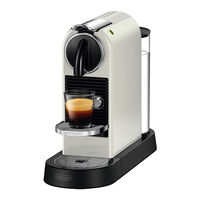Nespresso DeLonghi CITIZ MY MACHINE EN167CCA Manual De Instrucciones