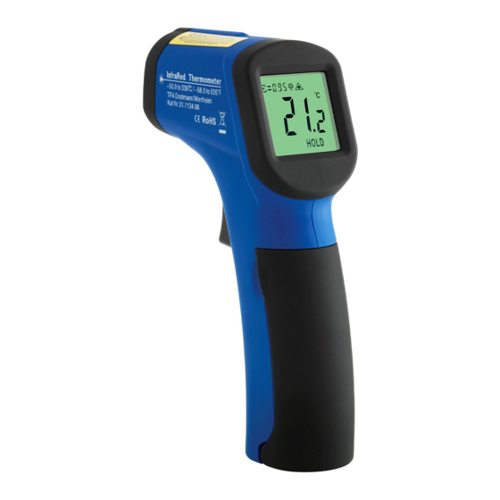 TFA Dostmann SCANTEMP 330 Instrucciones De Uso