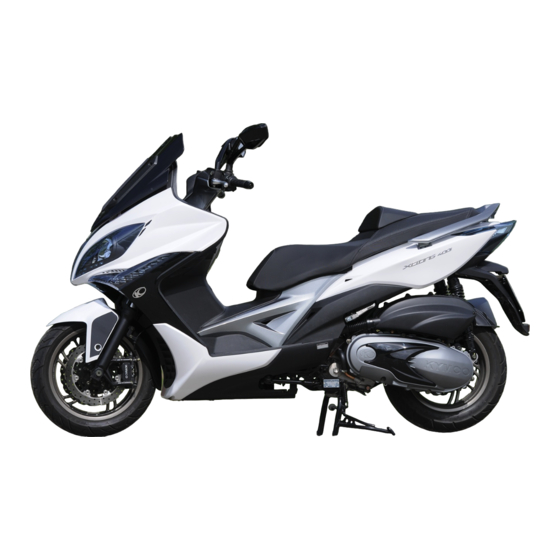 KYMCO Xciting 400 Manuales