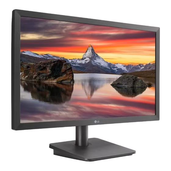 LG 22MP410 Guía Rápida De Configuración