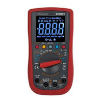 Velleman DVM900 Manual Del Usuario