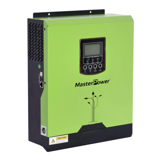 MasterPower MF-OME-UM1KVA Manuales