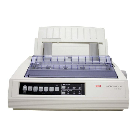 Oki MICROLINE 520 Guia Del Usuario
