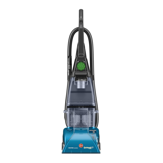 Hoover SteamVac Instruciones De Operacion