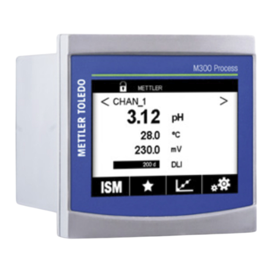 Mettler Toledo M300 Guía De Ajuste Rápido