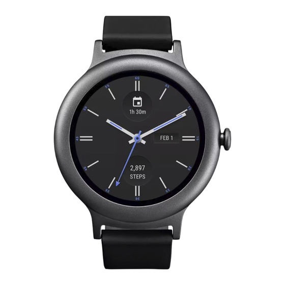 LG Watch Style W270 Guia Del Usuario