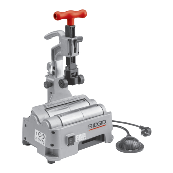 RIDGID PC116 Manual De Instrucciones