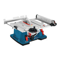 Bosch Professional GTS 10 XC Manual Original