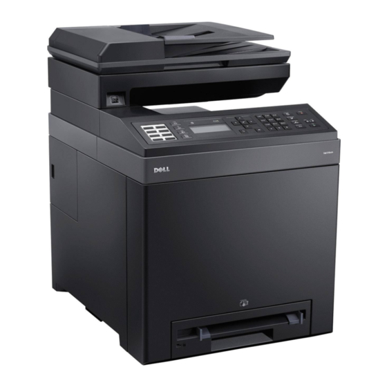 Dell 2155cn Guia Del Usuario
