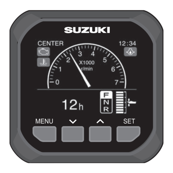 Suzuki 34200-96L2 Serie Manual De Operación