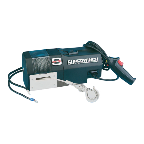 Superwinch S4500 Manuales