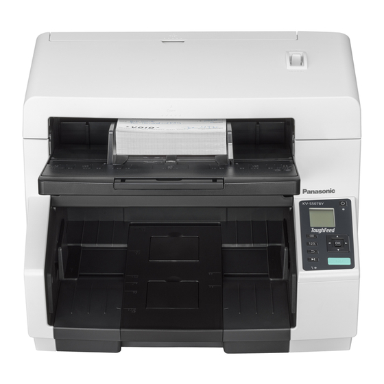 Panasonic KV-S5078Y Manual De Funcionamiento