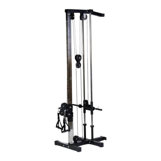 Ironside POLEA ALTA LITE Manual De Usuario