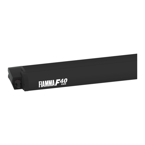 Fiamma F40 VAN Instrucciones Para Su Instalación