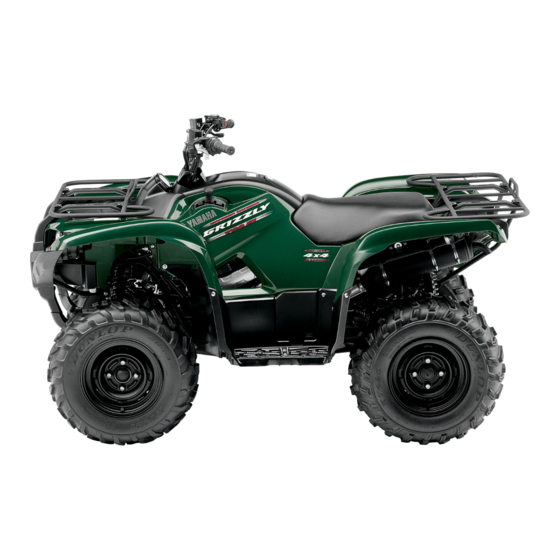 Yamaha GRIZZLY 700 FI 2009 Manual Del Propietário