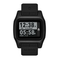 Nixon THE HIGH TIDE Manual Del Usuario