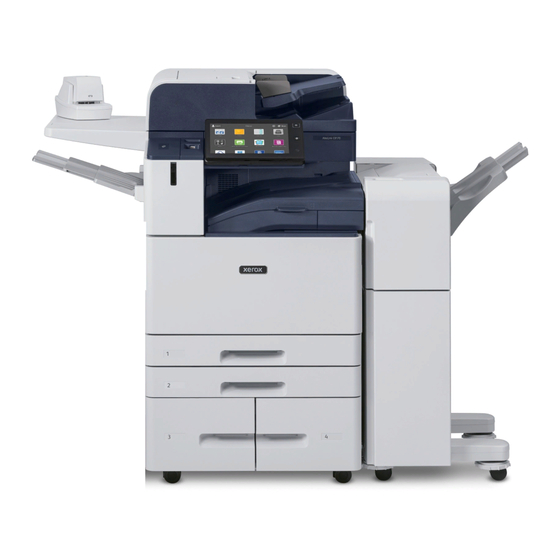 Xerox AltaLink B81 Serie Manuales